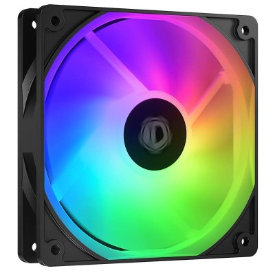 Вентилятор ID-Cooling XF-120-ARGB-K Black 120×120×25mm (30.5dB(A), 500-1500±10%RPM, 4 pin PWM)