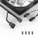 Вентилятор ID-Cooling XF-120-ARGB-K Black 120×120×25mm (30.5dB(A), 500-1500±10%RPM, 4 pin PWM)