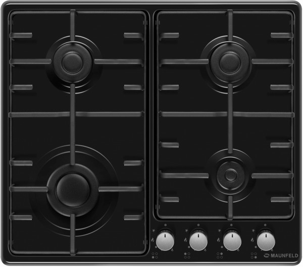 Встраиваемые газовые панели MAUNFELD EGHE.64.3STS-EB