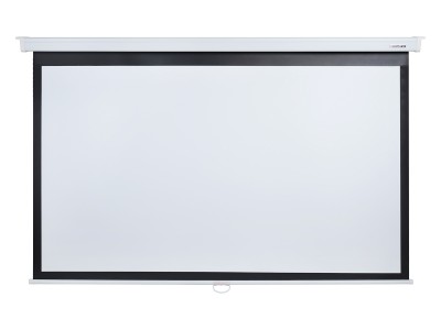 [LMP-100120] Настенный экран Lumien [Master Picture] 177х180см (раб.область 98х172 см) (78") Matte White FiberGlass (белый корпус) черн. кайма по периметру, возможность потолочн./настенного крепления, черн. кайма сверху 75 см 16:9