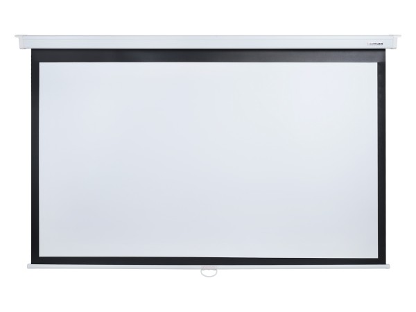 [LMP-100120] Настенный экран Lumien [Master Picture] 177х180см (раб.область 98х172 см) (78") Matte White FiberGlass (белый корпус) черн. кайма по периметру, возможность потолочн./настенного крепления, черн. кайма сверху 75 см 16:9