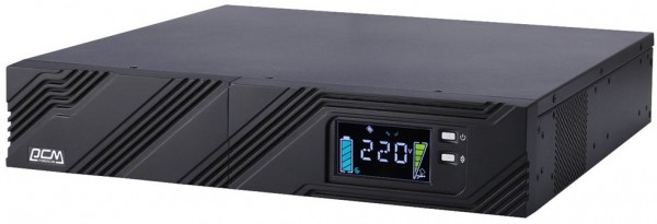 ИБП SPR-1500, линейно-интерактивный, 1500 ВA, 1200 Вт, LCD, Rack/Tower, 8 розеток IEC320 C13 с резервным питанием, USB, RS-232, слот под SNMP карту, защита RJ45, ШхГхВ 428x453x84 мм, 20.5 кг Powercom SPR-1500 LCD