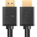 GCR Кабель 2.0m HDMI версия 1.4, черный, OD7.3mm, 30/30 AWG, позолоченные контакты, Ethernet 10.2 Гбит/с, 3D, 4K, GCR-HM410-2.0m, экран Greenconnect GCR-HM410-2.0m