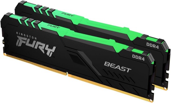 Память оперативная Kingston FURY Beast RGB XMP Kit of 2