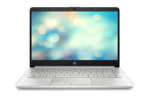 Ноутбук HP14 14-cf0088ur 14" HD, Intel Celeron N4000, 4Gb, 128Gb SSD, no ODD, Win10, серебристый