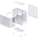 Корпус без блока питания JONSBO D200 White