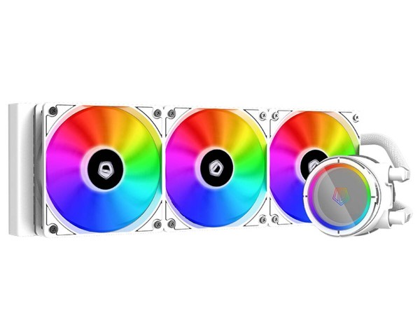 Комплект водяного охлаждения ID-Cooling ZOOMFLOW_360X_SNOW (универсальный, 350W, 16.3-33.5 dB, 900-2000 rpm, 3x120мм, (3