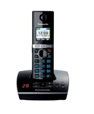 Р/телефон Panasonic KX-TG8061RUB (черный, автоответчик)
