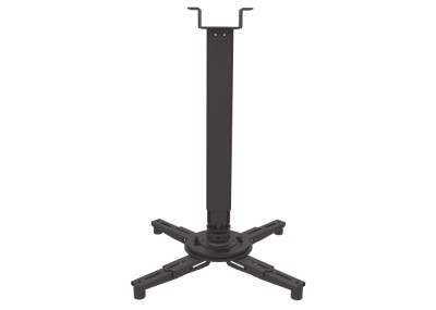 Потолочный комплект для проектора Wize Pro [PRXL610A] длина штанги 167,7-300,7 см, расстояние между крепежными отверстиями 571 мм,наклон +/-11°,вращение 360°, до 100 кг,черн (2 места)
