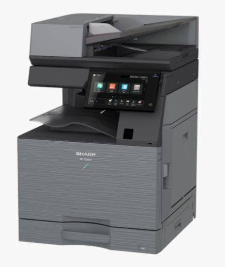 МФУ лазерное ч/б Sharp BP-50M65EU (A3, 5Гб, 65 стр/мин, дуплекс, сеть, RSPF100, 128Гб(SSD)+16Гб(eMMC), 10,1" панель, NFC