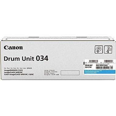 Барабан CANON 034 C голубой, 34 000 страниц