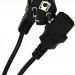 Кабель компьютер --> розетка 220V ( угловая Евровилка) <VDE> 3G*0,5mm2 VCOM <CE021-CU0.5-1.8> , 1.8м VCOM CE021-CU0.5-1.8M