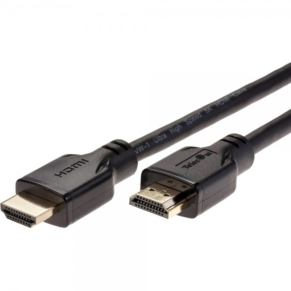 Кабель HDMI 19M/M,ver. 2.1, 8K@60 Hz 2m Telecom <TCG255-2M> VCOM TCG255-2M