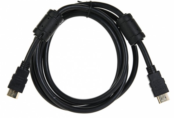 Кабель HDMI 19M/M ver:1.4+3D, 1,8m, 2 фильтра VCOM <VHD6020D-1.8MB> Blister VCOM HDMI (m) - HDMI (m) 1.8м