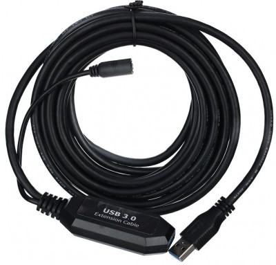 Кабель-адаптер USB3.0-repeater, удлинительный активный <Am-->Af> 5м VCOM <CU827> VCOM USB 2.0 Type-AM - USB 2.0 Type-AF 5м