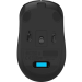 Мышь A4Tech Fstyler FG16CS Air2 черный оптич. 2000dpi silent беспров. USB для ноутбука 3but (FG16CS A4Tech FG16CS AIR2 BLACK