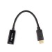 Кабель-переходник DP --> HDMI-F 4K@30Hz 0.2m , Telecom (TA801) Telecom DisplayPort (m) to HDMI (f)