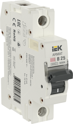 ARMAT Авт. выкл. M06N 1P B 25А IEK IEK AR-M06N-1-B025