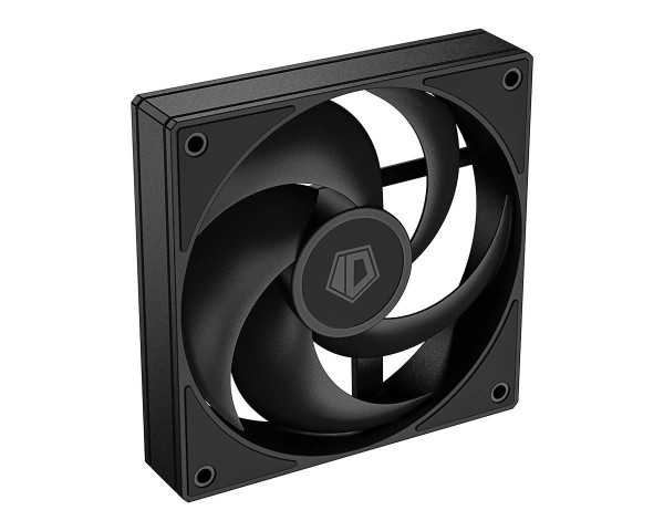 Вентилятор ID-Cooling AS-120-K Black 120×120×25mm (27.2dB(A) Max, 12VDC, 3W, 300±200~2000RPM±10%, 4 pin PWM)