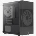 Корпус AeroCool Atomic Lite-G-BK-V2 Black Mini Tower (micro ATX/mini-ITX, без БП, Steel, ABS, RGB) (4710562758603)
