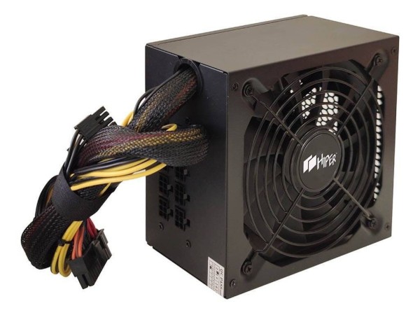 Блок питания HIPER HPB-700SM <700W, (20+4+4+4) pin, 3x(6+2) pin, 6xSATA, 4xMolex, 14 см, 80 Plus Bronze, кабель питания,