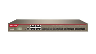 IP-COM G5324-16F Коммутатор облачный управляемый L3,  8x1 Гбит/с, SFP 16x1 Гбит/с