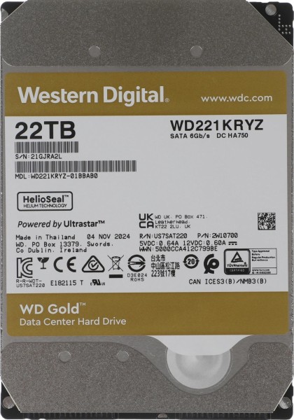 Жесткий диск WD WD221KRYZ