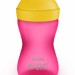 Чашка-непроливайка с твердым носиком, розовая, 300 мл Philips Avent SCF804/04
