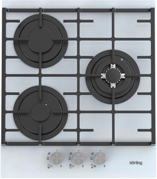 Встраиваемая газовая панель Korting HGG 4825 CTW