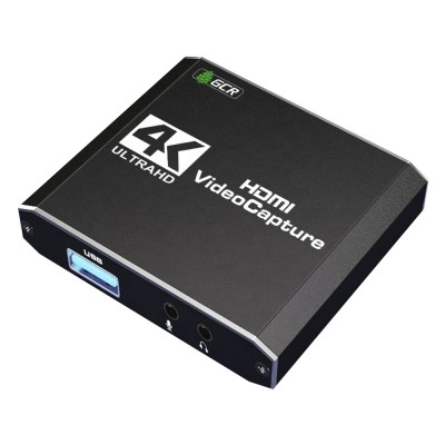 GCR Адаптер видео-аудио захвата HDMI сигнала + звук, HDMI 2.0 to HDMI 2.0+USB 3.0, 2хAudio, 4K/60Hz, GCR-53192 Greenconnect HDMI (f), mini jack 3.5 mm (f) - HDMI (f), mini jack 3.5 mm (f)