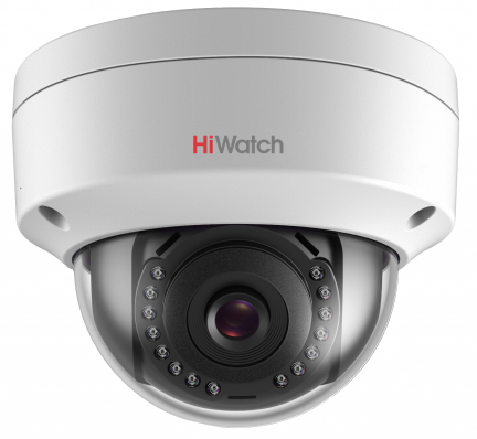 4Мп уличная купольная мини IP-камера с EXIR-подсветкой до 30м HiWatch DS-I452