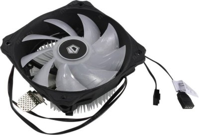 Кулер CPU ID-Cooling DK-03 RGB PWM (универсальный, 100W, 14.2-25.6 dB, 500-1800 rpm, 120мм, 4pin, низкопрофильный, RGB п
