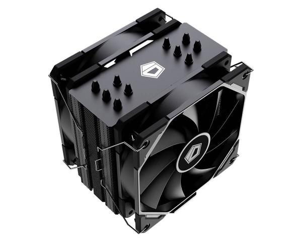 Кулер CPU ID-Cooling SE-225-XT BLACK (универсальный, 220W, 15.2-35.2 dB, 700-1800 rpm, 2x120мм, 4pin, медь+алюминий) RTL