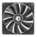 Вентилятор ID-Cooling XF-12025-SD-K Black blade 120×120×25mm (18~35.2dB(A), 12VDC, 3W,  700~1800±10%RPM, PWM)