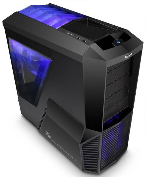 Корпус ZALMAN Z11 PLUS (4xUSB, 2xAudio, 0.6 мм, 3x120мм + 2x80мм FAN, ATX, без БП)