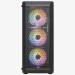 Корпус AeroCool Beam-G-BK-V2 Black Mini Tower (ATX/micro ATX/mini-ITX, без БП, Steel ABS, 4x120mm FAN RGB) 4711099471744
