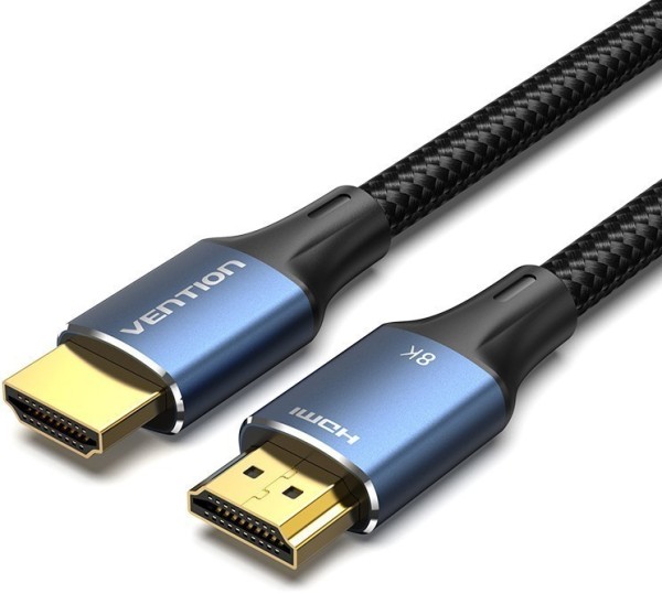 Кабель Vention HDMI Ultra High Speed v2.1 with Ethernet 19M/19M - 1.5м Кабель Vention HDMI Ultra High Speed v2.1 with Ethernet 19M / 19M - 1.5м (ALGLG)