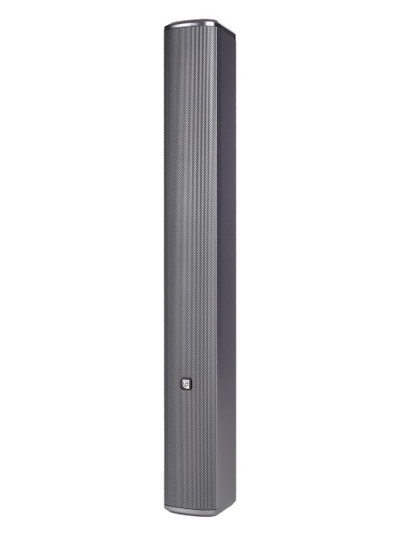 Звуковая колонна Intrend [ITSPK-CL425PD-G] активная 4x2,5", 60 Вт, вход DANTE, питание POE+, SPL 109dB, 106Hz18kHz, 120°х20° (HхV), вес 3.4 кг, цвет угольный металлик, крепление в комплекте, (цена за 1шт., в упаковке 2 шт.)