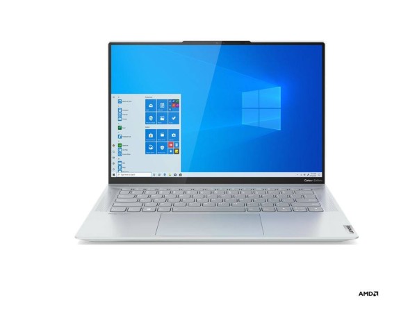 Ноутбук Lenovo YOGA Slim7 Carbon 14ACN6 14" 2.8K Touch, AMD R7-5800U, 16Gb, 512Gb SSD, no ODD, no OS, серый (82L0005PRK)