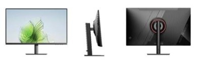 МОНИТОР 27" BRAVUS BVG2737P Black с поворотом экрана (IPS, 1920x1080, 165Hz, 178°/178°, 1 ms, 250 cd/m, 20M:1, +HDMI,DP)