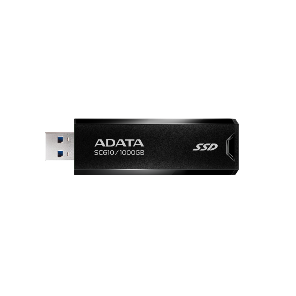 Твердотельный накопитель ADATA External SSD SC610 (SC610-1000G-CBK/RD)