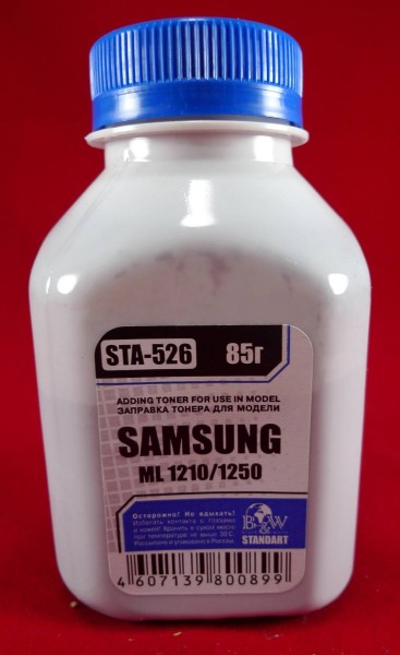 Тонер SAMSUNG ML-1210/1250/4500 (фл. 85г) B&W Standart фас.Россия