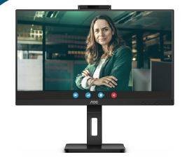 МОНИТОР 27" AOC Q27P3CW Black с поворотом экрана (IPS, 2560x1440, 75Hz, 4 ms, 178°/178°, 350 cd/m, 20M:1, +2xHDMI 1.4)