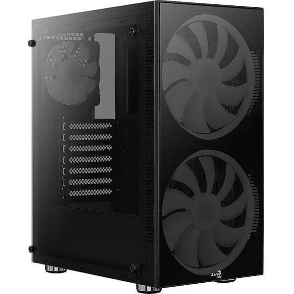 Корпус AeroCool Python-G-BK-v1 Black