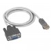 Greenconnect Адаптер-переходник 1.0m серый, DB9 RS-232 / RJ45 9F/8P8C, 30AWG, GCR-DB9LNC-1.0m Greenconnect DB9 RS-232 / RJ45 9M/8P8C, серый, 30AWG