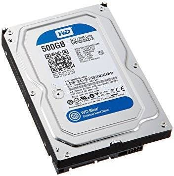 Жесткий диск Desktop 500 GB WD WD5000AZLX Blue 3.5", SATA3, 6Gb/s, 7200 RPM, 32Mb