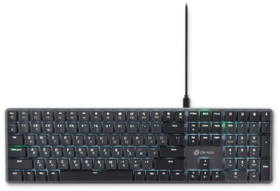 Клавиатура Oklick K953X механическая черный/серый USB Multimedia LED (1901086) Oklick 1901086