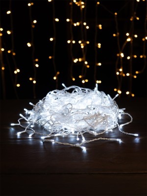 Гирлянда Гирлянда 240LED 220V, 8 режимов, 3х2м, занавес, холодный белый