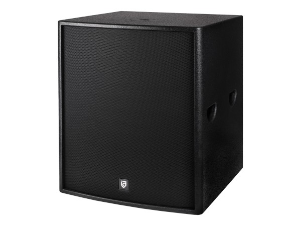 Сабвуфер Intrend [ILS-S18A] активный, корпусной. 18" НЧ, 38-150 Гц, 1000 Вт RMS. Цвет чёрный, корпус дерево.