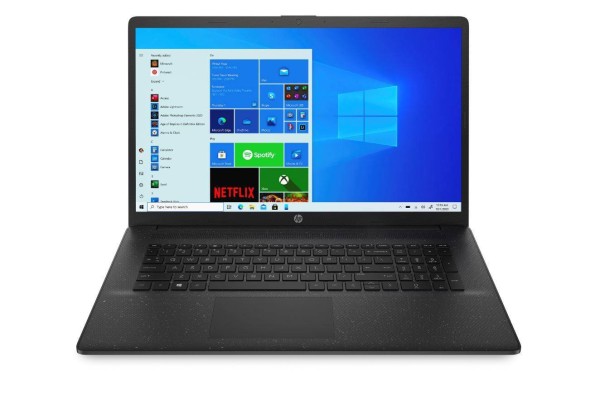 Ноутбук HP17 17-cn0097ur 17.3" HD+, Intel Celeron N4020, 8Gb, 256Gb SSD, no ODD, FreeDOS, черный